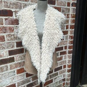 Faux Fur Shearling Vest